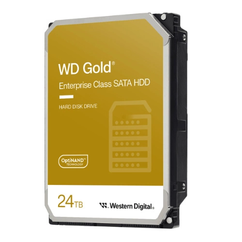 Merevlemez Western Digital  GOLD 3.5'' HDD 24TB 7200RPM SATA 6Gb/s 512MB | WD241KRYZ