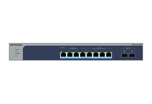 Kapcsoló Netgear MS510TXUP-100EUS 4x 2.5Gb | 4x 10Gb 295 W PoE++