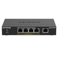 Kapcsoló Netgear GS305PP-100PES 5x 10/100/1000  83 W PoE+
