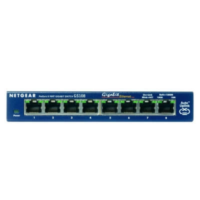 Kapcsoló Netgear GS108GE | 192 kB | 16 Gb/s | 8x Ethernet Port