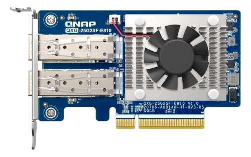 Hálózati Kártya QNAP QXG-25G2SF-E810 2x SFP28 25Gbps