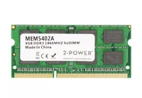 RAM memória 1x 4GB 2-POWER SO-DIMM DDR3 1866MHz PC3-14900 | MEM5402A