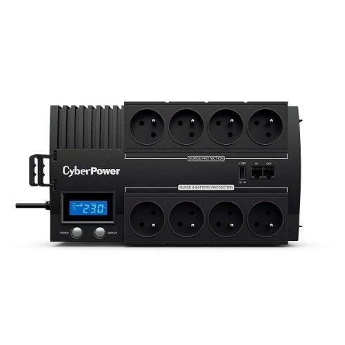 UPS CyberPower BRICs LCD BR1000ELCD-FR 600W 8 aljzatok FR új 2 év garancia