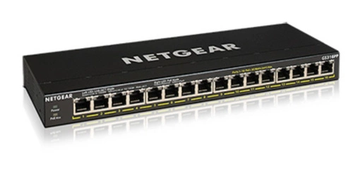 Kapcsoló Netgear GS316PP-100EUS 16x 1Gb 183 W PoE+