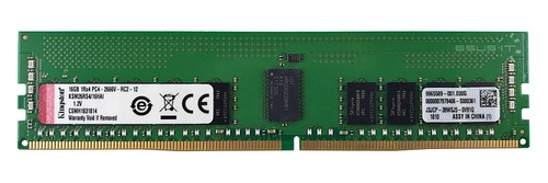 RAM memória 1x 16GB Kingston ECC REGISTERED DDR4  2666MHZ PC4-21300 RDIMM | KSM26RS4/16HAI