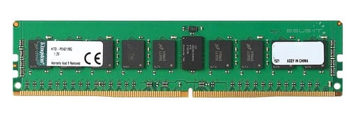 RAM memória 1x 8GB Kingston ECC REGISTERED DDR4 2133MHz PC4-17000 RDIMM | KTD-PE421/8G