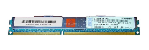 RAM memória 1x 8GB IBM ThinkServer & System X DDR3 1333MHz ECC REGISTERED DIMM | 46C0568 