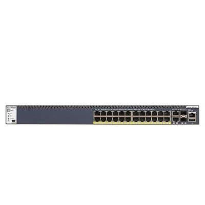 Kapcsoló Netgear GSM4328PA-100NES 24x 10/100/1000  