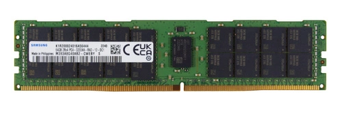 RAM memória 1x 64GB Samsung ECC REGISTERED DDR4 2Rx4 3200MHz PC4-25600 RDIMM | M393A8G40AB2-CWE