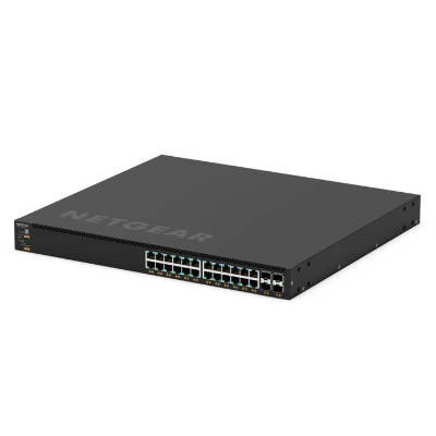 Kapcsoló Netgear GSM4328-100NES 24x 1Gb 4x SFP+ 648 W PoE+