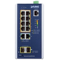 Kapcsoló Planet IGS-4215-8UP2T2S 10x 1Gb 2x SFP 360 W PoE++