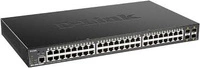 Kapcsoló D-Link DGS-1250-52XMP/E 48x 1Gb 4x SFP+ 370 W PoE+