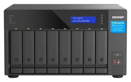NAS-kiszolgáló QNAP TVS-h874-i5-32G 8x SSD | HDD SATA 32GB RAM