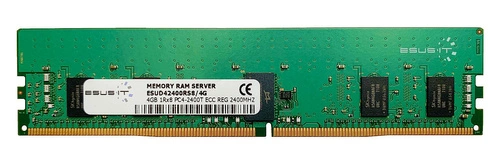 RAM memória 1x 4GB ESUS IT ECC REGISTERED DDR4 1Rx8 2400MHz PC4-19200 RDIMM | ESUD42400RS8/4G