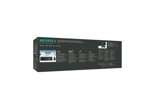 Vezeték nélküli billentyűzet Logitech MX Keys S QWERTY