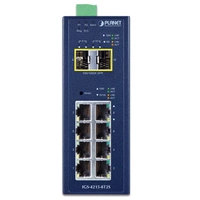 Kapcsoló Planet IGS-4215-8T2S 8x 1Gb 2x SFP