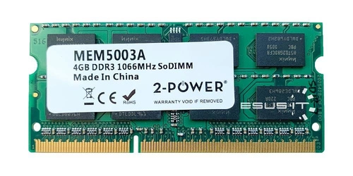 RAM memória 1x 4GB 2-POWER SO-DIMM DDR3 1066MHz PC3-8500 | MEM5003A