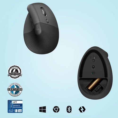 Vezeték nélküli egér Logitech Lift 910-006473