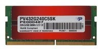 RAM memória 2x 16GB Patriot SO-DIMM DDR4 2400MHz PC4-19200 | PV432G240C5SK