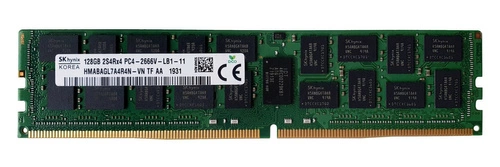 RAM memória 1x 128GB Hynix ECC LOAD REDUCED DDR4 2S4Rx4 2666MHZ PC4-21300 LRDIMM | HMABAGL7A4R4N-VN