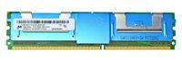 RAM memória 1x 4GB Micron ECC FULLY BUFFERED DDR2 667MHz PC2-5300 FBDIMM | MT36HTF51272FZ-667