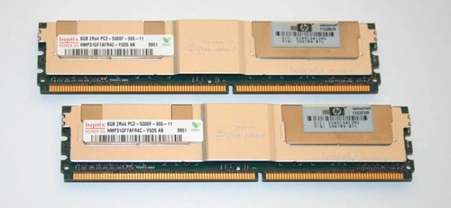 RAM memória 2x 8GB HP ProLiant BL680C G5 DDR2 667MHz ECC FULLY BUFFERED DIMM | 413015-B21