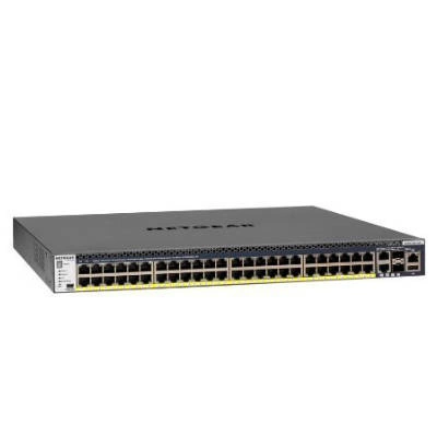 Kapcsoló Netgear GSM4352PB-100NES 48x 10/100/1000 | 2x10/100/1000/10000 2x SFP+ 591 W PoE+