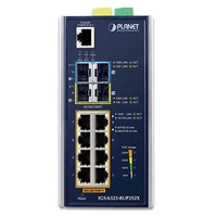 Kapcsoló Planet IGS-6325-8UP2S2X 8x 1Gb 2x SFP | 2x SFP+ 360 W PoE++