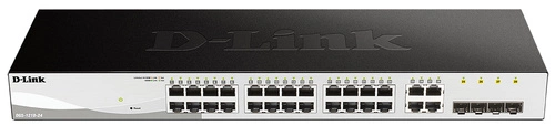 Kapcsoló D-Link DGS-1210-24/E 24x 1Gb 4x RJ-45/SFP