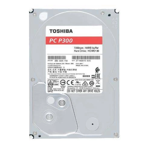 Merevlemez Toshiba P300 3.5'' HDD 6TB 5400RPM SATA 6Gb/s 128MB | HDWD260UZSVA