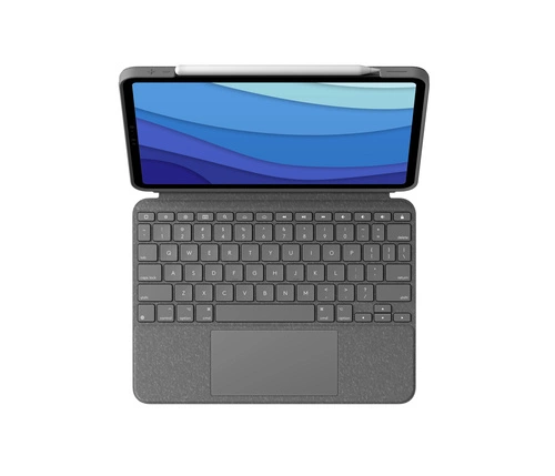 Wired billentyűzet Logitech Combo Touch QWERTZ