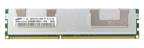 RAM memória 1x 4GB Samsung ECC REGISTERED DDR3 2Rx4 1066MHz PC3-8500 RDIMM | M393B5170EH1-CF8