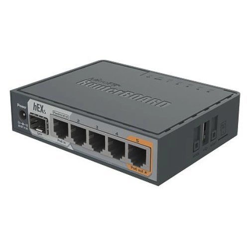 Routerek Mikrotik RB760iGS 5x RJ-45 10/100/1000 Mb/s 1x SFP Port