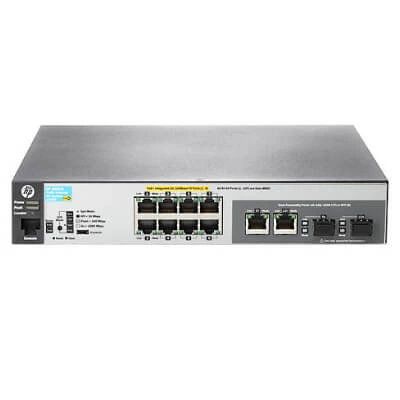 Kapcsoló HPE JL070A 8x 10/100 2x SFP 67 W PoE+