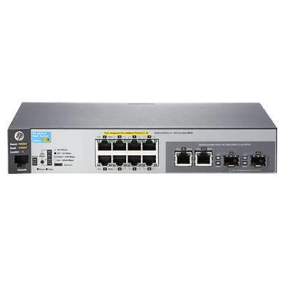 Kapcsoló HPE J9780A 8x 10/100 2x SFP 67 W PoE+