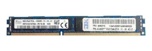 RAM memória 1x 8GB Hynix ECC REGISTERED DDR3  1600MHz PC3-12800 RDIMM | HMT41GV7AFR8A-PB
