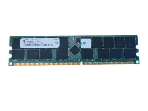 RAM memória 1x 2GB QIMONDA ECC REGISTERED DDR2 400MHz PC2-3200 RDIMM | HYS72T256220HR