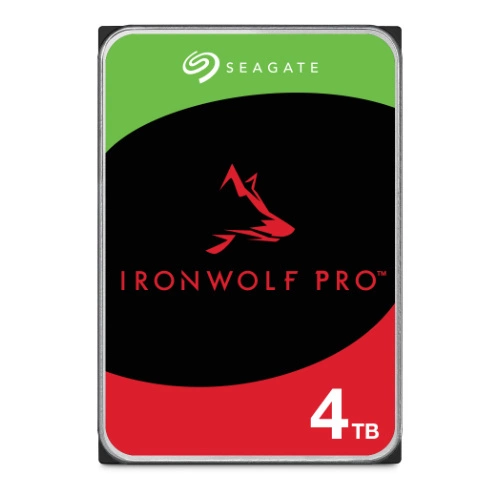 Merevlemez Seagate IronWolf PRO 3.5'' HDD 4TB 7200RPM SATA 6Gb/s 256MB | ST4000NT001