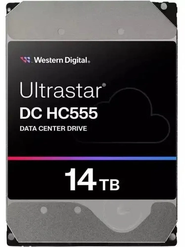 Merevlemez Western Digital Ultrastar DC HC555 3.5'' HDD 14TB 7200RPM SATA 6Gb/s 512MB | 0B48721
