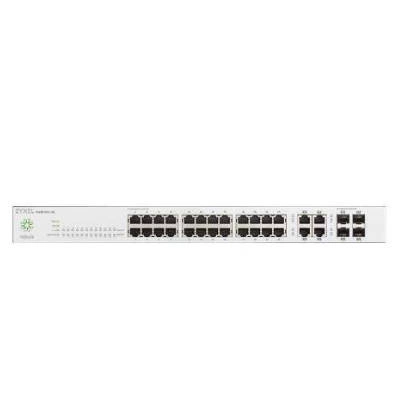 Kapcsoló Zyxel NSW100-28-EU0101F 24x RJ-45 10/100/1000 Mbps 4x RJ-45/SFP 