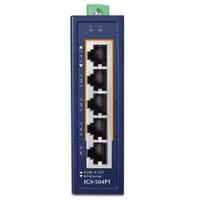 Kapcsoló Planet IGS-504PT 5x 1Gb 120 W PoE+