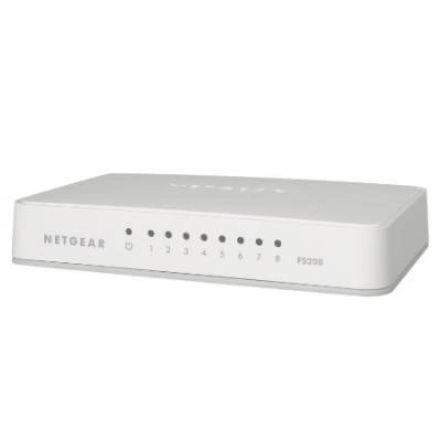 Kapcsoló Netgear FS208-100PES 8x 10/100