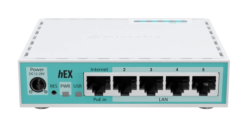 Routerek Mikrotik hEX refresh E50UG 5x RJ-45 10/100/1000 Mb/s  