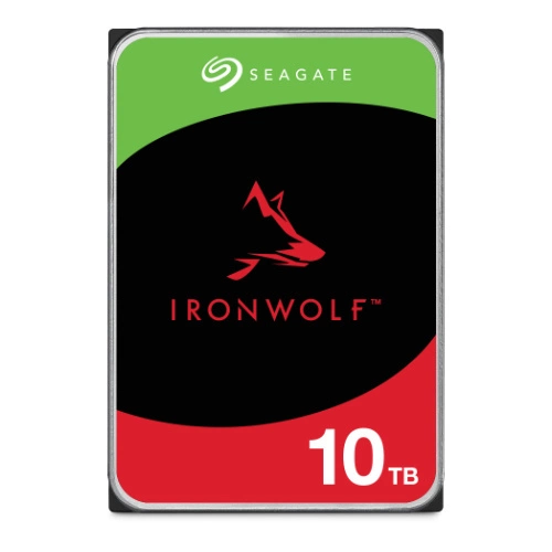 Merevlemez Seagate IronWolf 3.5'' HDD 10TB 7200RPM SATA 6Gb/s 256MB | ST10000VN000