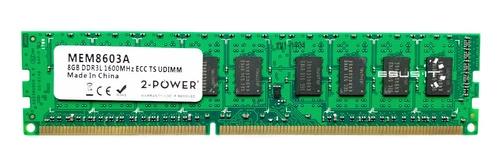 RAM memória 1x 8GB 2-POWER ECC UNBUFFERED DDR3  1600MHz PC3-12800 UDIMM | MEM8603A