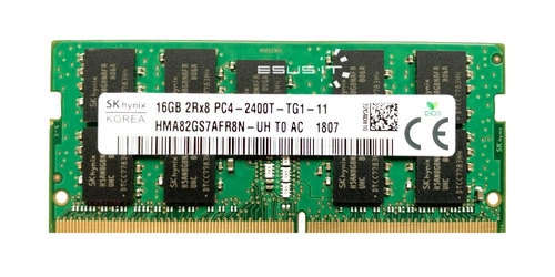 RAM memória 1x 16GB Hynix SO-DIMM DDR4 2400MHz PC4-19200 | HMA82GS7AFR8N-UH