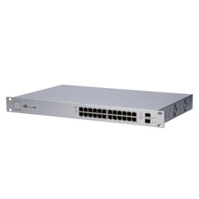 Kapcsoló Ubiquiti US-24-500W 24x 10/100/1000 2x SFP 470 W PoE+