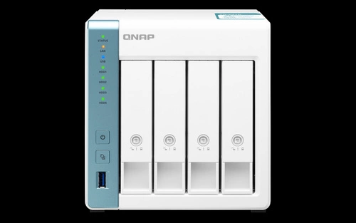 NAS-kiszolgáló QNAP TS-431K 4x SSD | HDD SATA 1GB RAM