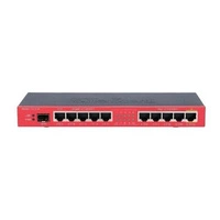 Routerek Mikrotik RB2011iLS-IN 5x RJ-45 10/100 Mb/s 5x RJ-45 10/100/1000 Mb/s 1x SFP Port