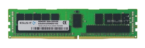 RAM memória 1x 16GB ESUS IT ECC REGISTERED DDR4 2Rx8 3200MHz PC4-25600 RDIMM | ESUD43200RD8/16G